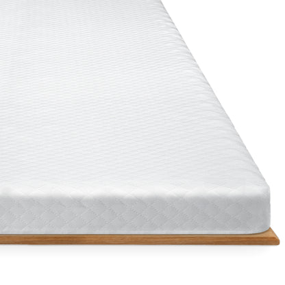 WakeSpring 7-Zone Support Memory Foam Mattress Topper Non-Slip Design with Washable Cover