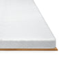 WakeSpring 7-Zone Support Memory Foam Mattress Topper Non-Slip Design with Washable Cover