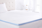 WakeSpring Memory Foam Mattress Topper Ergonomic Support, Non-Slip Design High-Density Durable Foam with Washable Cover